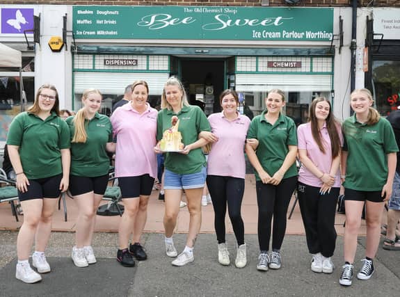 Laura Weeks and her team at Bee Sweet, in South Farm Road. Picture: Sabrina Reed photography