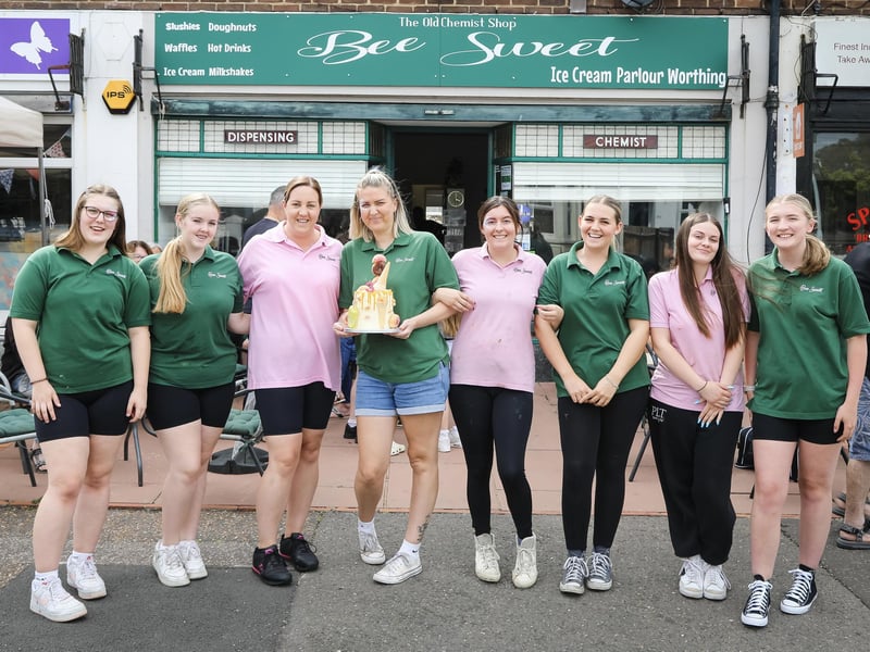 Laura Weeks and her team at Bee Sweet, in South Farm Road. Picture: Sabrina Reed photography