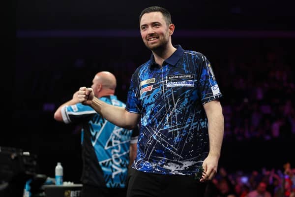 Luke Humphries said ‘the better player won’ after the world number one lost to Rob Cross, on night five of the Premier League at the Brighton Centre. Photo: PDC/Kieran Cleeves