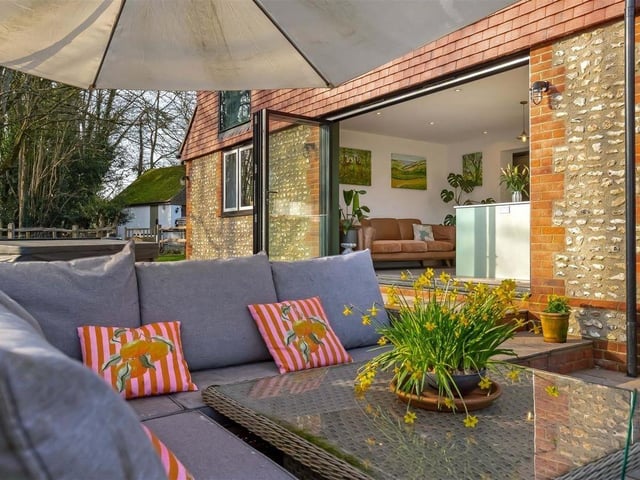 There are exceptional outdoor areas offering total privacy