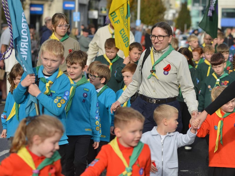 Eastbourne Remembrance Sunday on November 9 2025.