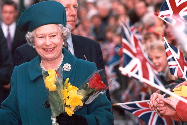 Her Majesty Queen Elizabeth II visited Burgess Hill on March 29, 1999