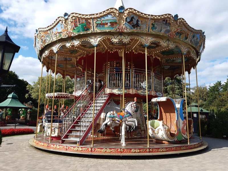 Paultons Park home of Peppa Pig World offers rides for all the family. From coasters to carousels, there's plenty to keep people of all ages entertained. Picture: Katherine HM