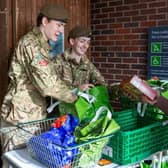 Lewes food bank collection