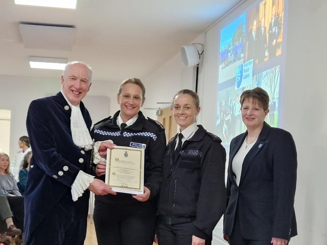 Sussex Volunteer Police Cadets leaders