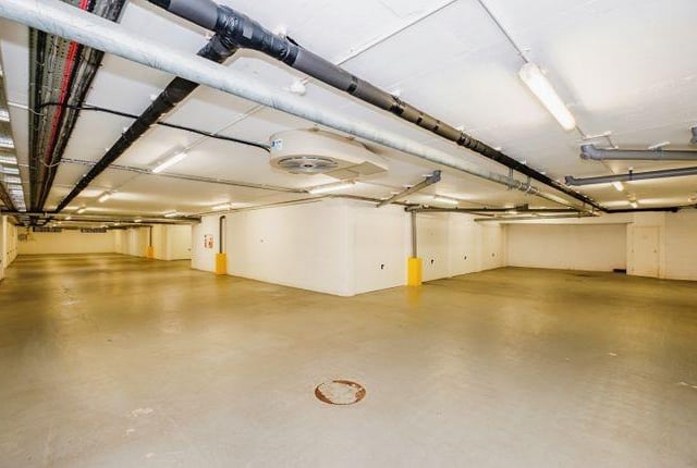 For extra security, there is a double length garage in the underground compound with electric up and over door with power points.