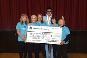Elvis Charity Event, raising funds for Alzheimer's Society