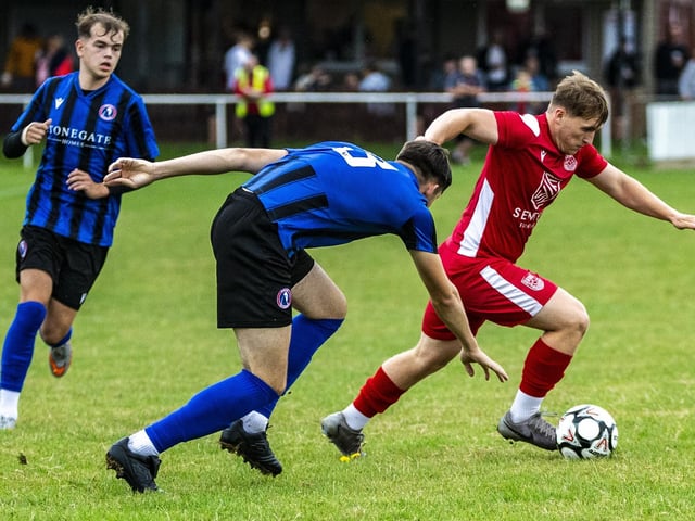 Seaford v Dorking Wanderers B in the SCFL Division 1