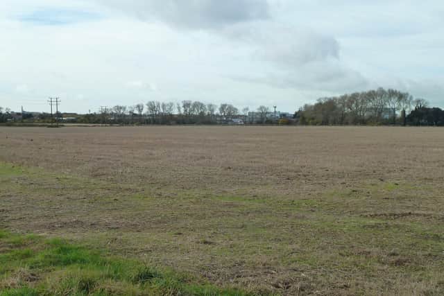 Sompting Meadow before the project