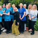 The team at Melrose care home in Worthing celebrated their recent successes