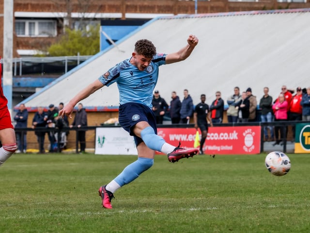 Action from Eastbourne Borough's defeat at Welling in National League South