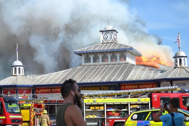 Eastbourne Pier Fire: Looking back at the fire that ravaged the seaside