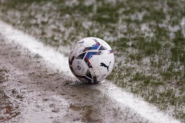 Wet pitches ruled the roost again in the ESFL last weekend | Library picture