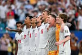 England face Argentina in the World Cup semi final on Wednesday, July 15. (Photo by MAURO PIMENTEL / AFP via Getty Images)