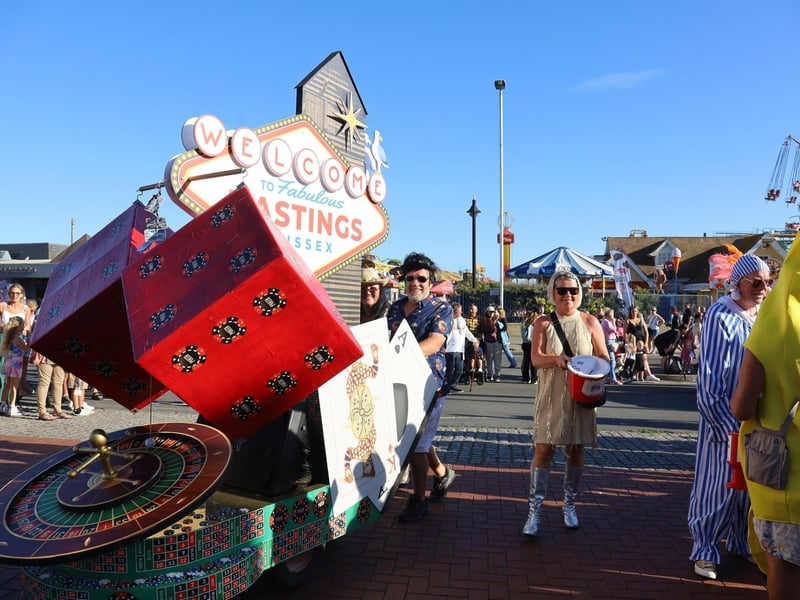 Hastings Carnival 2024. Photo by Andrew Clifton