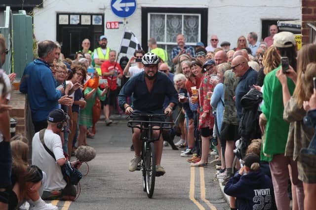 Hastings Old Town Carnival Week 2022: Bike Race. Photo by Roberts Photographic.