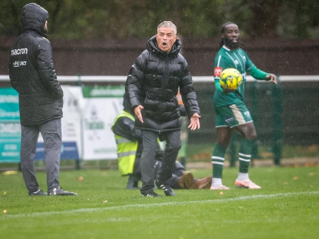 Leatherhead v Eastbourne Borough, FA Trophy first round