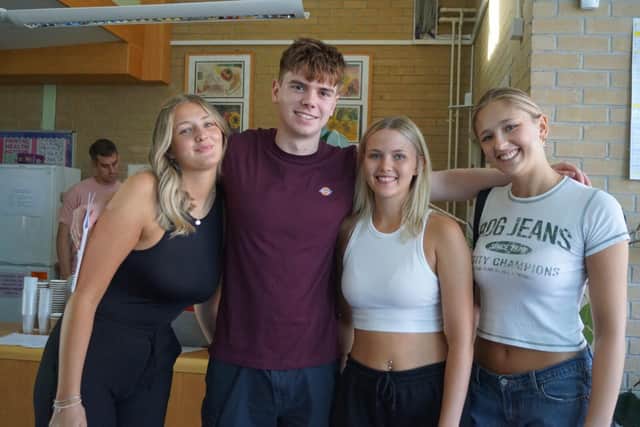 Smiling faces at Chichester High School. Photo: Chichester High School