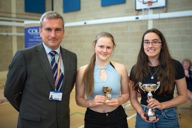 Collyer's netball team won the coveted Team of the Year award