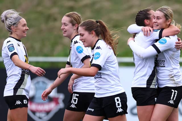Lewes Women's players have called for equal prize money to men's teams in the FA Cup ahead of Sunday’s quarter-final clash against Manchester United. Picture by Bryn Lennon/Getty Images