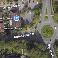 Reports of a road accident involving cyclist in Burgess Hill