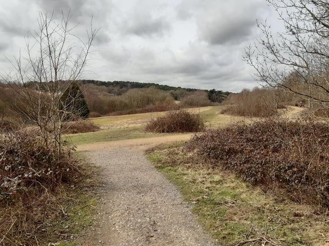 This you brings you out on to a lovely open area with lovely views