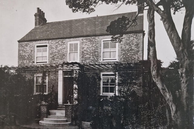 Artist Charles A. Morris lived at Myrtle Cottage, in West Street, Sompting