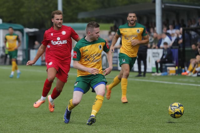 Action from Horsham's pre-season defeat to West Sussex neighbours Worthing