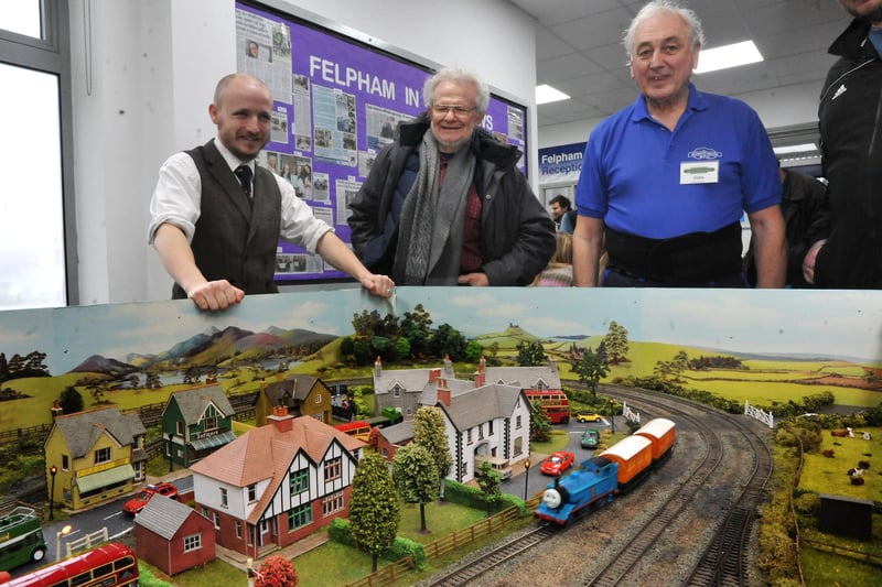 Felpham model railway exhibition. Pic S Robards SR22011401