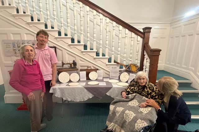 Fontwell care home residents create plaques celebrating their memories