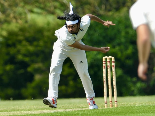 Action between Steyning CC and Littlehampton CC