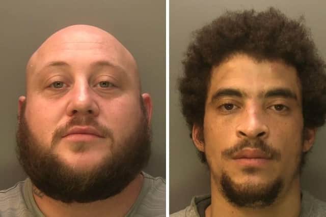 Zak Marsden (left) and Joel St Pierre (right). Picture: Sussex Police