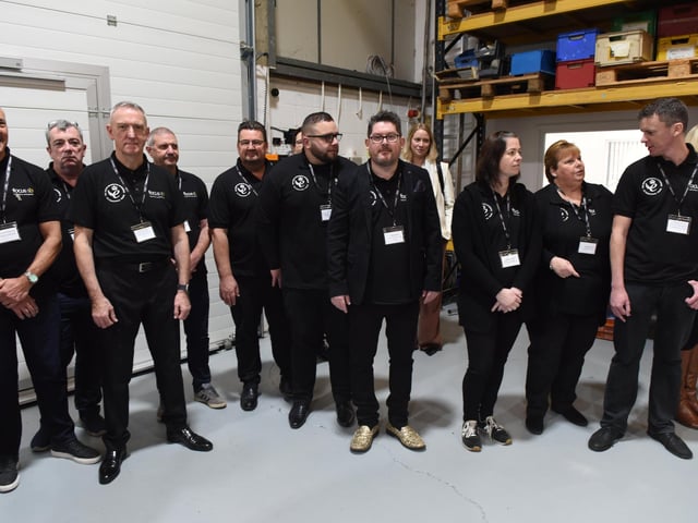The Princess Royal visits Focus SB in St Leonards on November 22 2023.