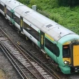 Rail services disrupted after person hit by train in West Sussex.