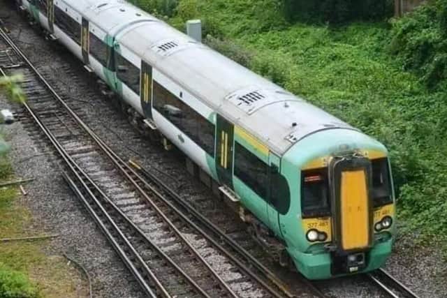 Rail services disrupted after person hit by train in West Sussex.