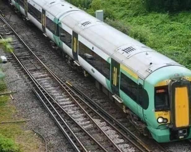 Rail services disrupted after person hit by train in West Sussex.