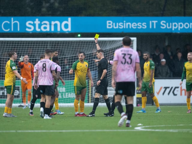 Horsham FC edged out Walton & Hersham 1-0 on a wet and windy afternoon at the Fusion Aviation Community Stadium