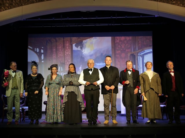Murder most foul has come up smelling of roses in aid of £35,000-worth of improvements to the Barn Theatre at Southwick Community Centre