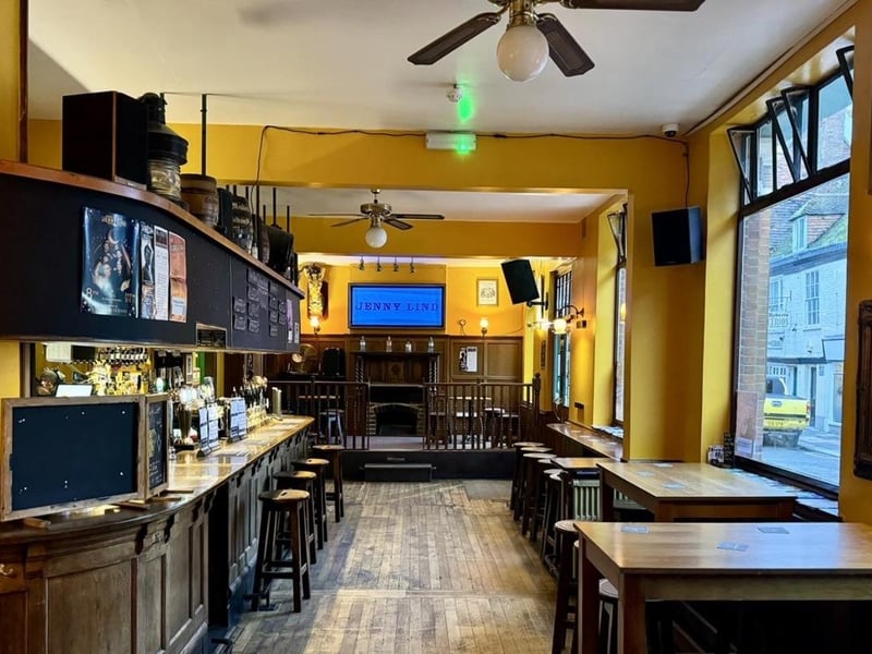 The Jenny Lind is a popular venue for live music