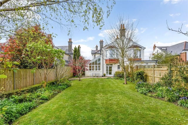 The mature front and rear garden puts the finishing touches on a very desirable property.