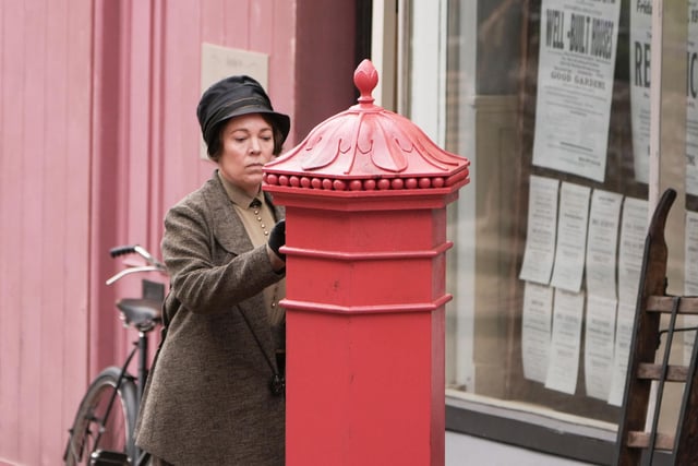 Filming continues in Arundel for Wicked Little Letters, starring Olivia Colman and Jessie Buckley. Photo: Eddie Mitchell