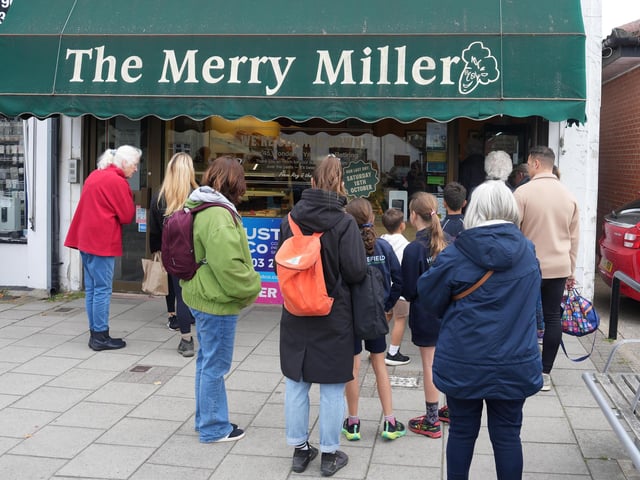 The Merry Miller bakery served customers on Findon Road for the final time on Saturday (October 18), after owner Roy Luxford shared a farewell message with customers