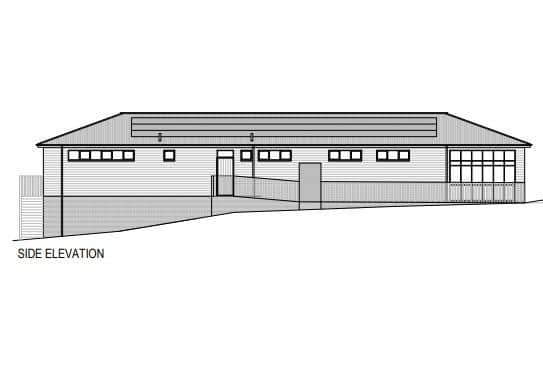 Proposed new pavilion
