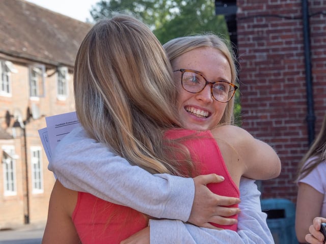 A-level results at Ardingly College, 2024