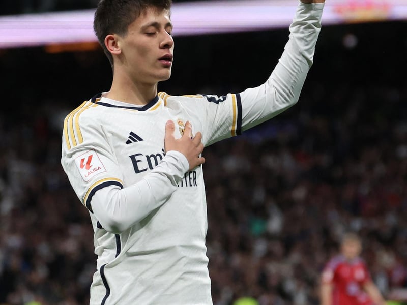 Arda Güler has a plethora big-match experience despite just turning 19. In March 2022, Güler became Fenerbahçe's youngest goalscorer in Süper Lig history, having just turned 17 three weeks earlier. By May 2022, Güler had scored three goals and delivered three assists in just 255 minutes of playing time. At the start of 2022-23 season, after the departure of Mesut Özil, Güler was given Fenerbahçe's number 10 shirt. After an impressive start to his career, it was reported that European heavyweights including Liverpool, Bayern Munich, Barcelona and Paris Saint-Germain were interested in signing him. But it was Real Madrid who won the race for the attacking midfielder, who has been branded the 'Turkish Messi' by local media.In July, Real announced the signing of Güler to a six-year contract lasting until June 2029. On January 14, he won his first trophy with Real Madrid in the Supercopa de España final. On March 10, Güler scored his first La Liga goal for Real Madrid, dribbling past Celta goalkeeper Vicente Guaita in the fourth minute of stoppage time, to seal a 4–0 victory over Celta Vigo. He made his senior international debut for Turkey in November 2022, in their 2-1 friendly win against Czechia. He scored his first goal against Wales in a UEFA Euro 2024 qualifier in June 2023.