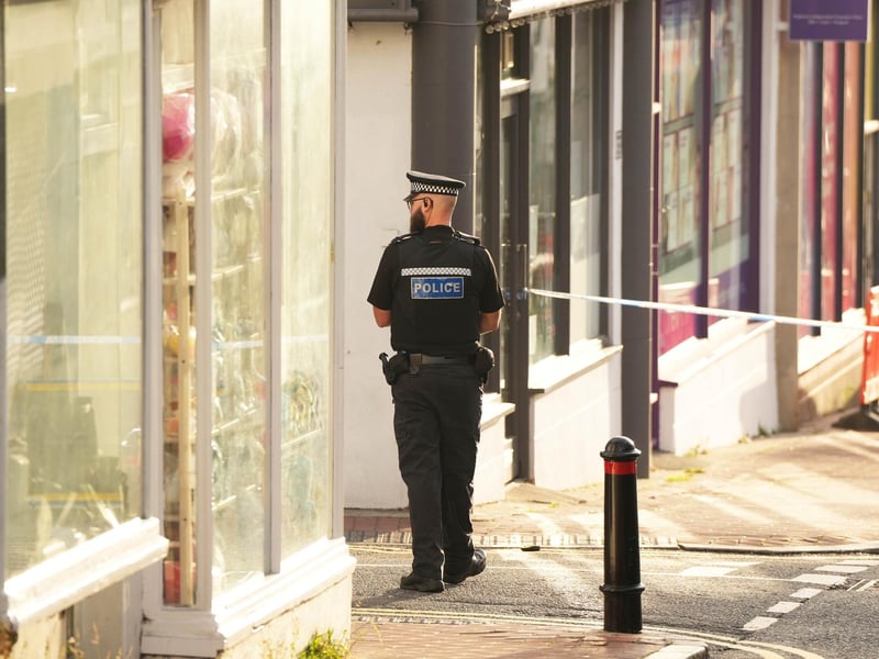 In Pictures: Sussex city street cordoned off as police attend 'serious incident'