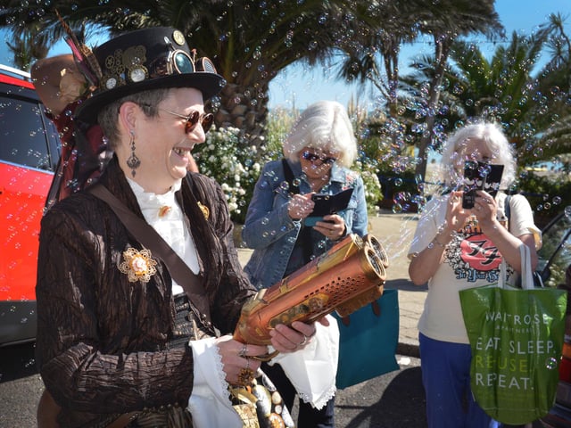 Eastbourne Steampunk Festival 2026. Photo taken on Sept 5.
