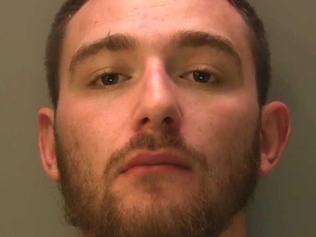 Two men who caused a collision which left two teenagers seriously injured in Hastings have been sentenced. Liam Hide, 22, and Dillon Beeching, 23 (pictured), caused the collision in Frederick Road. Beeching deliberately drove his vehicle across the path of two teenage boys riding a stolen motorcycle. The boys, who cannot be identified for legal reasons, sustained serious injuries in the collision. Both Beeching and Hide then proceeded to assault the boys as they lay injured on the ground, before members of the public intervened and police arrived. At Chichester Crown Court on January 19, Hide and Beeching were jailed for causing grievous bodily harm with intent and actual bodily harm with intent. They had attempted to take the law into their own hands rather than allow the police to investigate. The court was told how Hide had reported his motorcycle stolen to police at about 9.30am on July 20, last year. He told police that if his vehicle was not found by midday that day he would cause serious harm to those who had taken it. In the afternoon he met with Beeching who was driving a blue BMW. Together they located the stolen motorbike in Frederick Road at 2.35pm. Beeching drove across the road into the path of the motorcycle, causing a head-on collision. The boys riding on the motorcycle sustained serious injuries. Hide and Beeching were then seen to continue their assault on the boys. One rider had his helmet removed and was then dragged across the road and further assaulted. Beeching, 23, unemployed of Grand Parade, Eastbourne, admitted the same charges and was sentenced to five-and-a-half years in prison. He was disqualified from driving for four years and two months.
