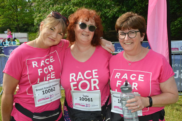 Hastings Race for Life 2023 in Alexandra Park.