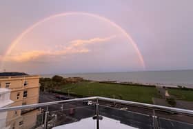 Rainbow sighting in Eastbourne